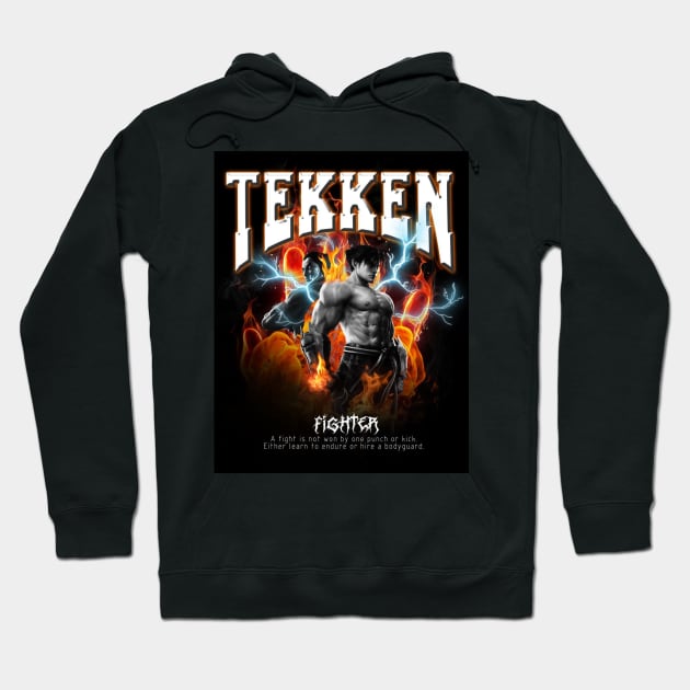 TEKKEN 8 - FIST MEETS FATE Hoodie by satria bergitar